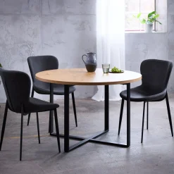 Nimara Lugo spisebord i egelook Ø120 CM* Spiseborde