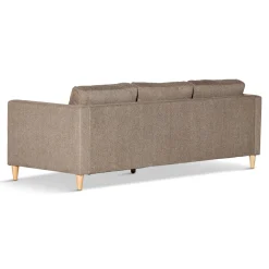 Nimara Lulu - Højrevendt og venstrevendt vendbar chaiselong sofa i sand - L: 215 x D: 82 x H: 78 cm* Sofaer