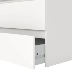 Nimara Maise kommode H:114 x B:65 x D:41 cm med 5 skuffer i hvid* Kommoder|Kommoder