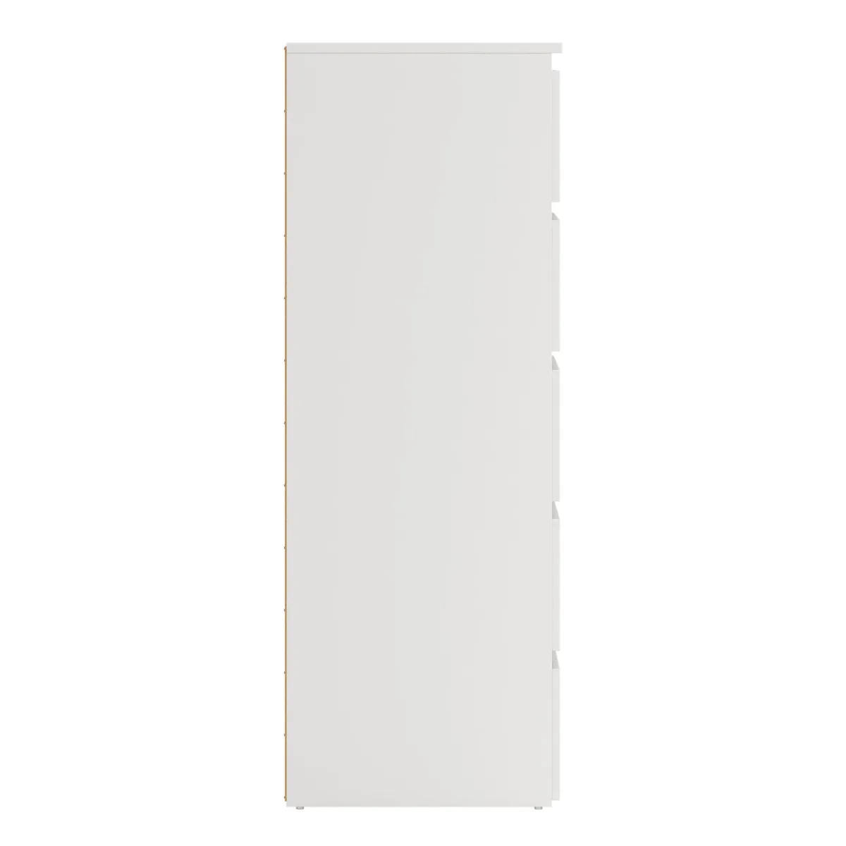 Nimara Maise kommode H:114 x B:65 x D:41 cm med 5 skuffer i hvid* Kommoder|Kommoder