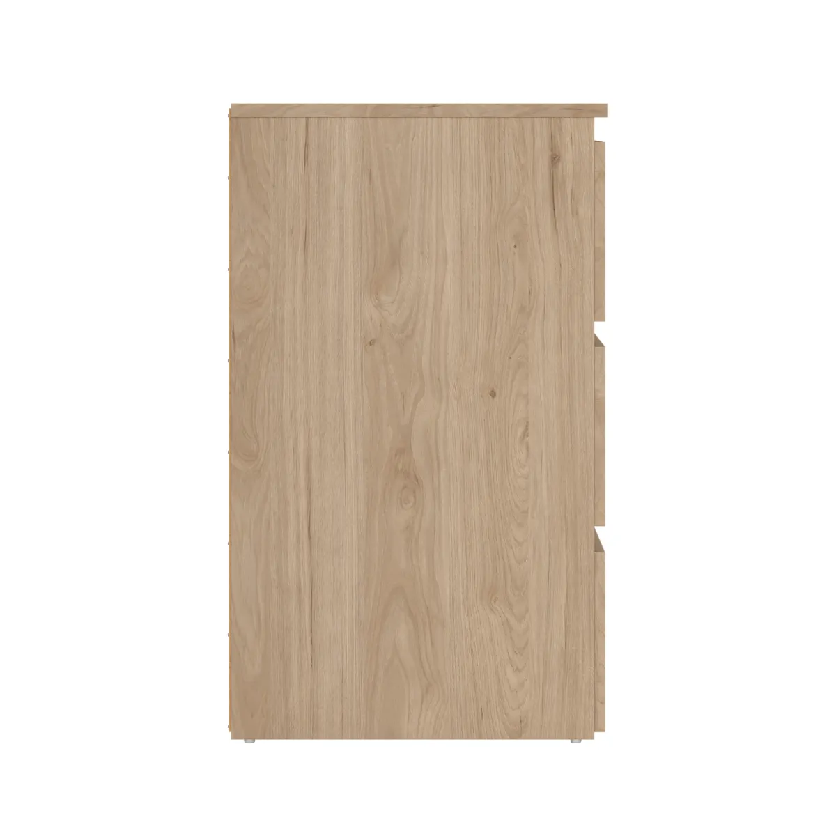 Nimara Maise kommode H:70 x B:70 x D:41 cm med 3 skuffer i egelook* Kommoder|Kommoder