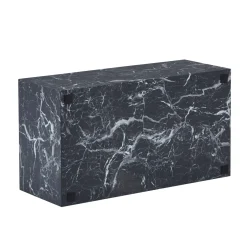 Nimara Maxine sofabord sort marmor look 90x50 cm* Sofaborde
