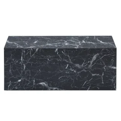 Nimara Maxine sofabord sort marmor look 90x50 cm* Sofaborde
