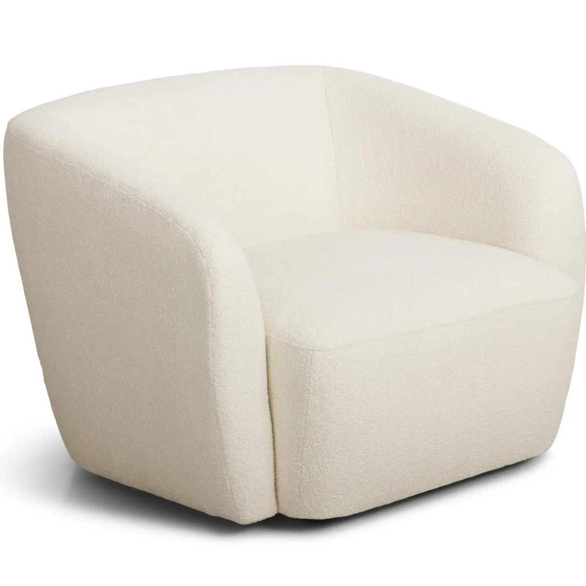 Nimara Melisa - lænestol i hvid boucle B: 92 D: 84 H: 66 cm* Sofaer|Lænestole