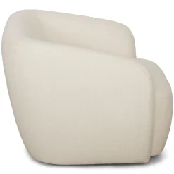 Nimara Melisa - lænestol i hvid boucle B: 92 D: 84 H: 66 cm* Sofaer|Lænestole
