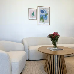 Nimara Melisa - lænestol i hvid boucle B: 92 D: 84 H: 66 cm* Sofaer|Lænestole