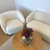 Nimara Melisa - 2 personers sofa i hvid boucle L: 173 x D: 84 x H: 66 cm* Sofaer|Sofaer