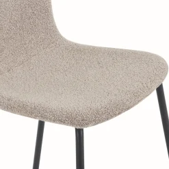 Nimara Miley spisebordsstol i beige boucle* Spisebordsstole