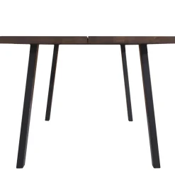 Nimara Molly plankebord - 200x95 cm - i smoked eg med A-ben - (Forberedt til tillægsplader)* Spiseborde