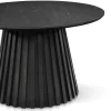 Nimara Monica lamel sofabord sort Ø78 cm* Sofaborde