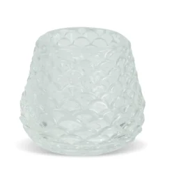 Nimara Naja glas fyrfadsstage klar 7 cm* Lysestager