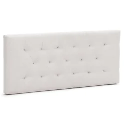 Nimara Nia sengegavl 180x63 cm i beige tekstil* Alle Senge|Alt Sengetilbehør
