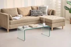 Nimara Nicole glas sofabord 95x45x35 cm* Sofaborde