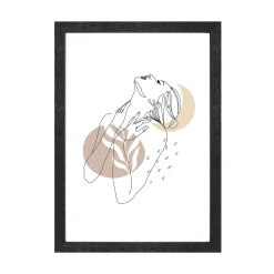 Nimara Paloma billedramme 21x30 cm sort* Billedrammer