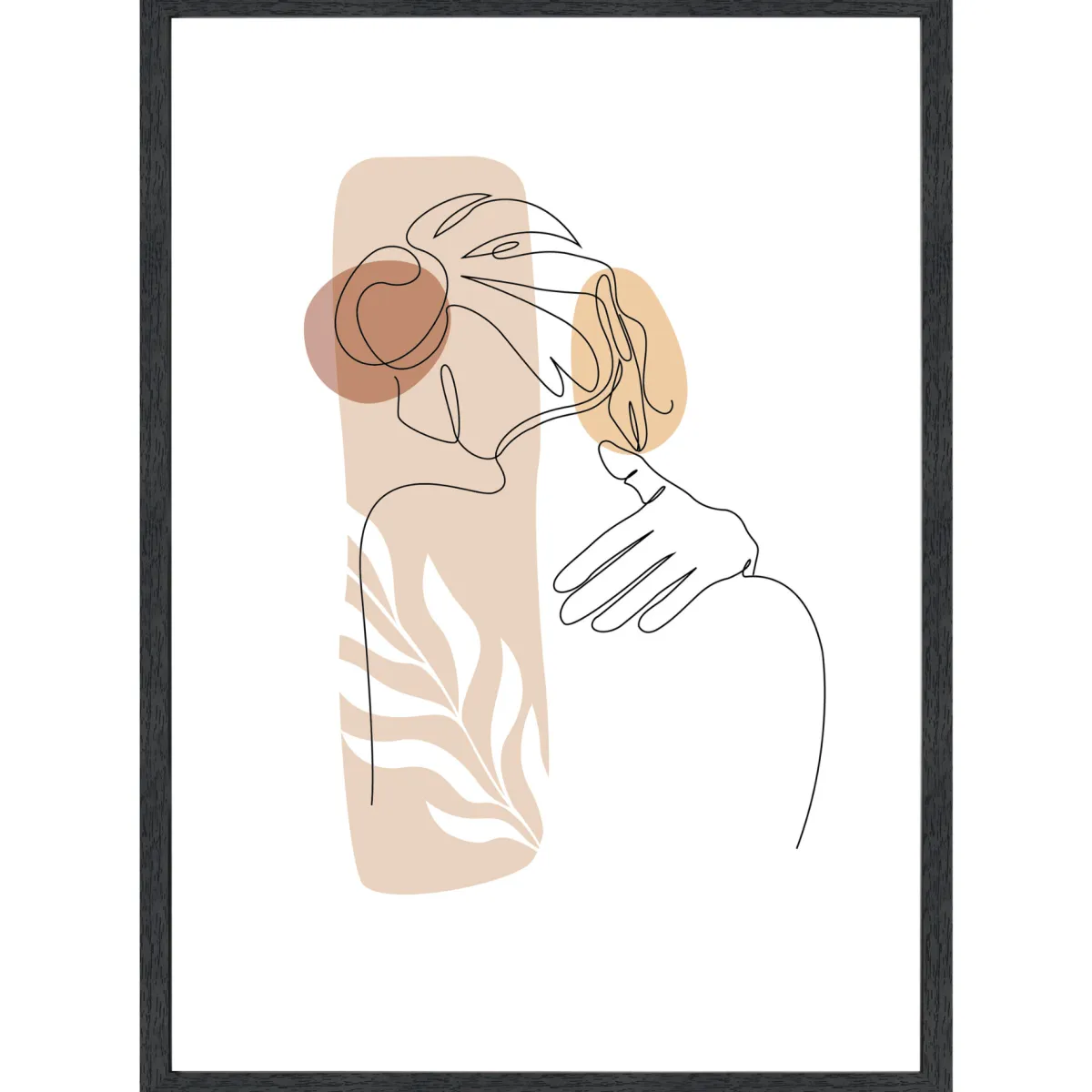 Nimara Paloma billedramme 50x70 cm sort* Billedrammer