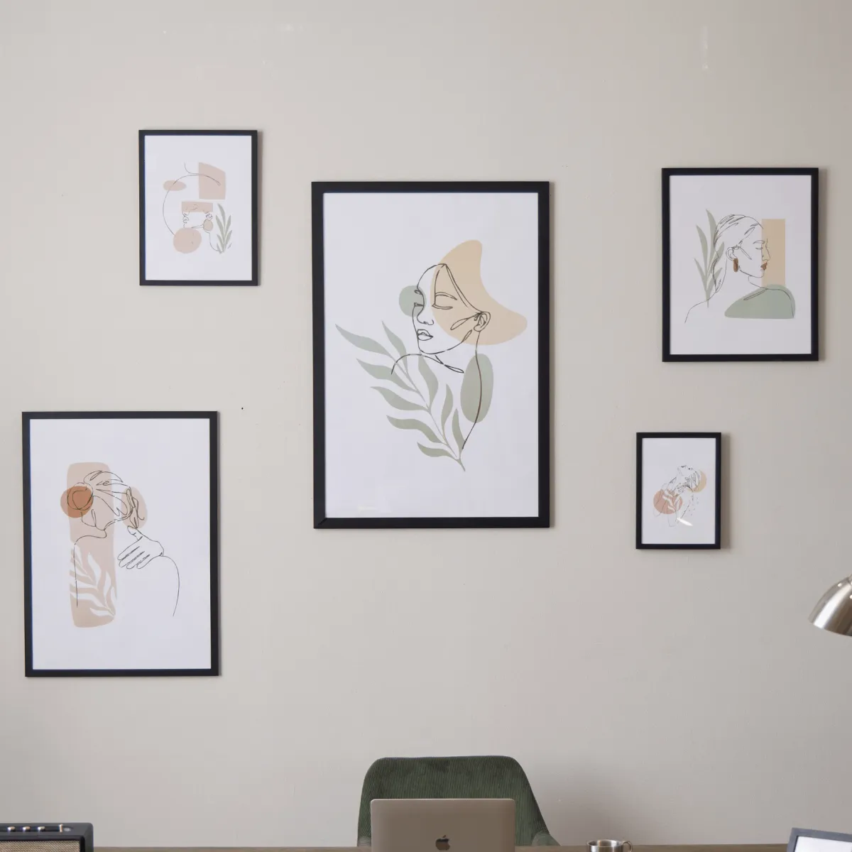 Nimara Paloma billedramme 50x70 cm sort* Billedrammer
