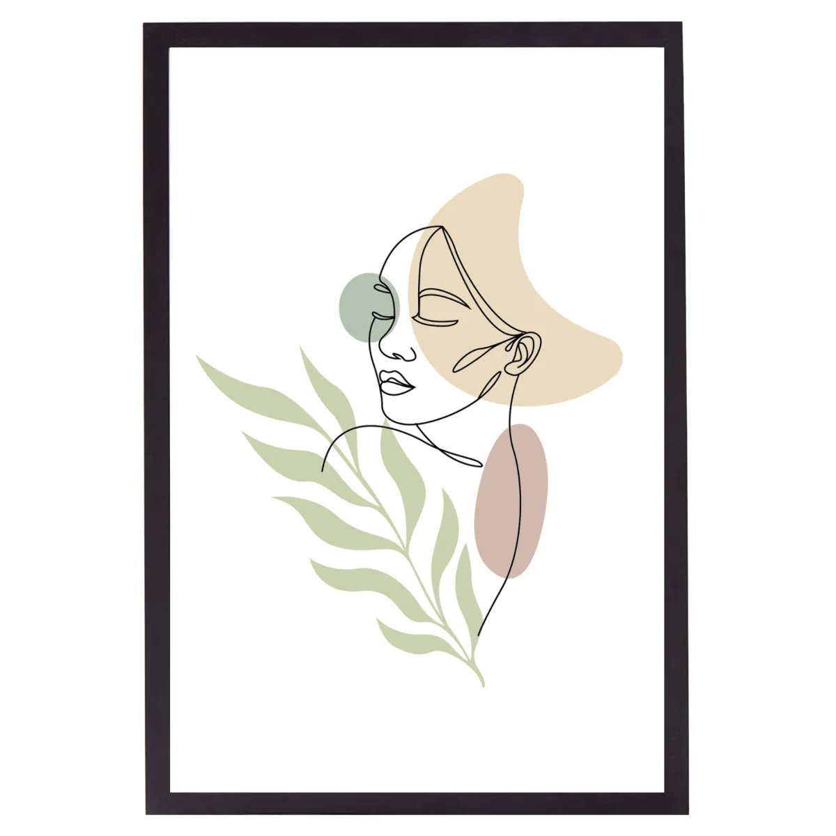 Nimara Paloma billedramme 60x90 cm sort* Billedrammer