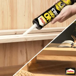 Nimara Pattex No More Nails monteringslim til akustikpaneler 300 ml / 1 stk. pr. akustikpanel* Afslutningslister|Alle Akustikpaneler