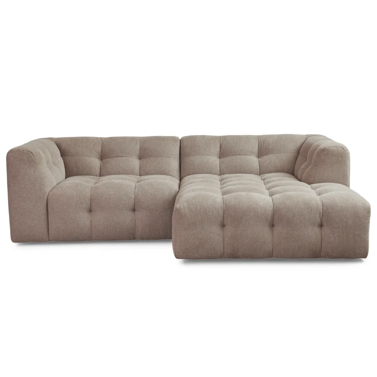 Nimara Poppy chaiselong bubble sofa sand - højrevendt* Sofaer