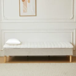 Nimara Premium Aksel hvid topmadras i memoryskum 90x200x7 cm* Alle Madrasser|Topmadrasser