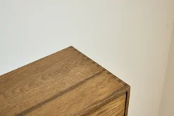 Nimara Rumi Vægreol med skuffer 33x20x33 cm røget eg inkl. vægophæng* Reoler|Opbevaring Til Spisestuen