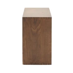 Nimara Rumi Vægreol med tre rum 33x20x66 cm røget eg inkl. vægophæng* Reoler|Opbevaring Til Spisestuen