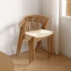 Nimara Spisebordssæt - Lewis lamel spisebord Ø120 cm med udtræk i egefiner + 6 x Bella spisebordsstole i egelook* Spisebordssæt