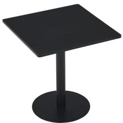 Nimara Stacey cafebord - 70 x 70 cm - Sort/Sort* Spiseborde