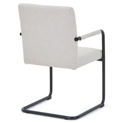 Nimara Tessa spisebordsstol i beige tekstil* Spisebordsstole