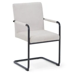 Nimara Tessa spisebordsstol i beige tekstil* Spisebordsstole